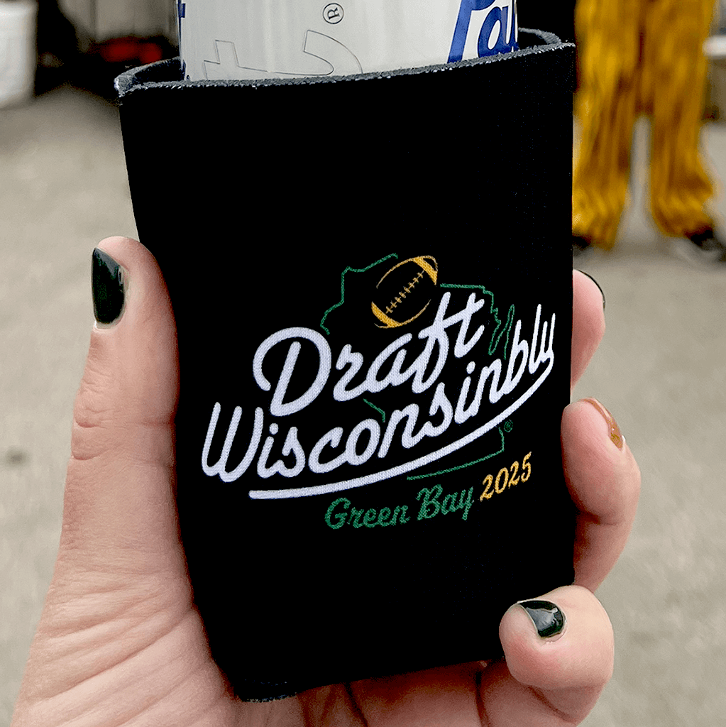 Draft Wisconsinbly Cup Coozie