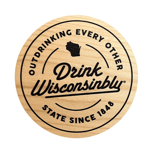 "Outdrinking" Coaster Bottle Opener