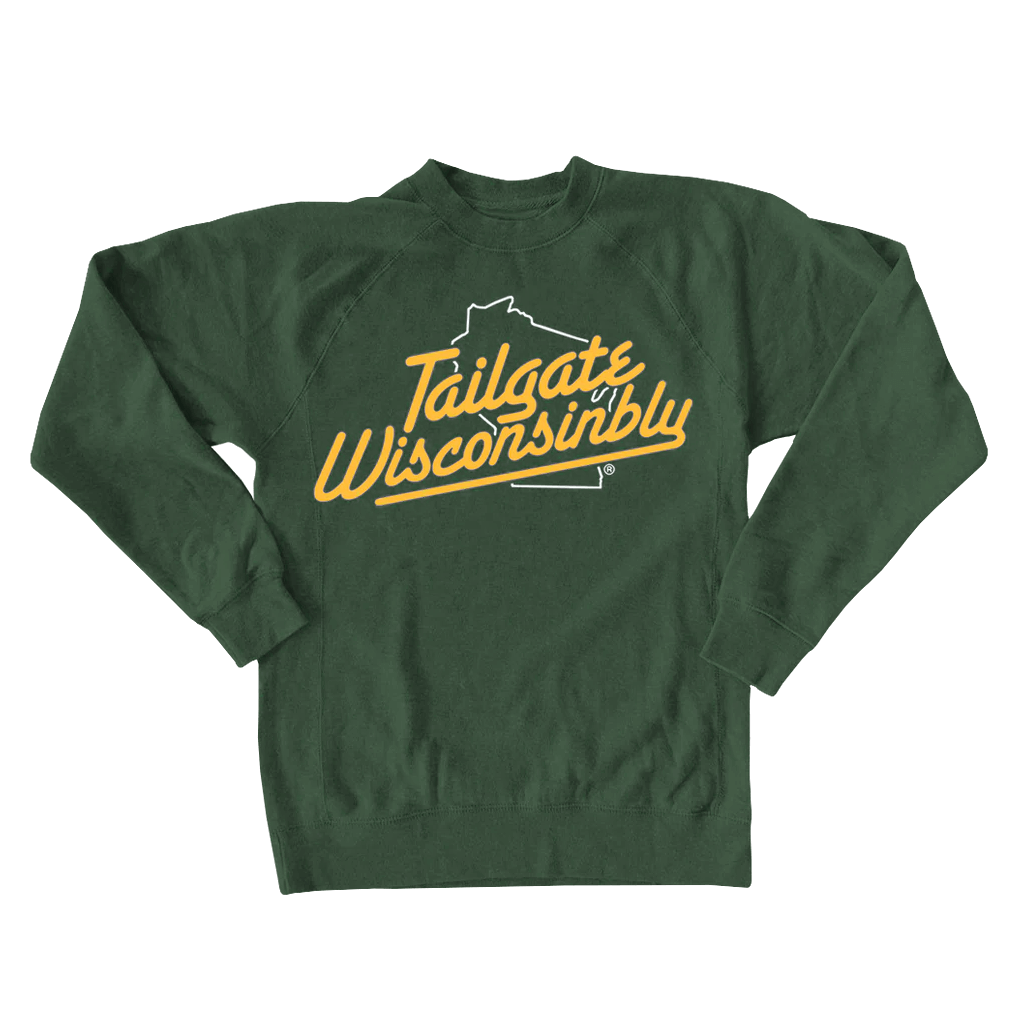 Green Bay Tailgate Wisconsinbly Crewneck
