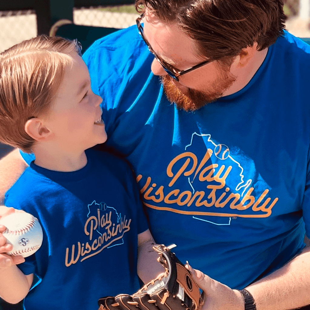 Play Wisconsinbly Youth Baseball T Shirt