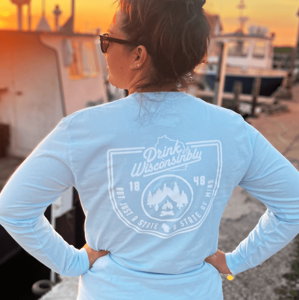 Chambray "State of Mind" Long Sleeve
