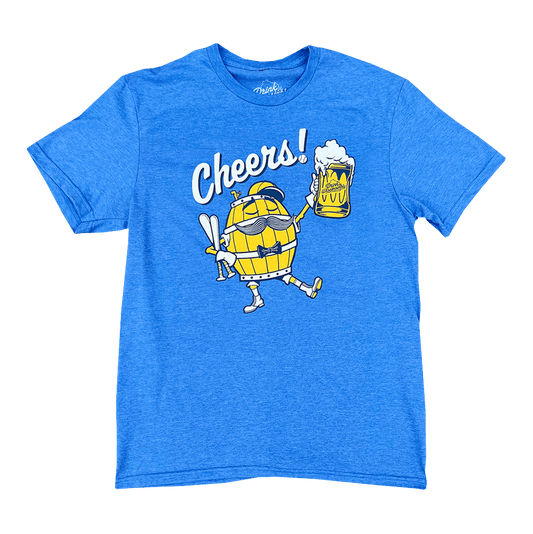 Cheers Thirston Blue Milwaukee Baseball T-Shirt