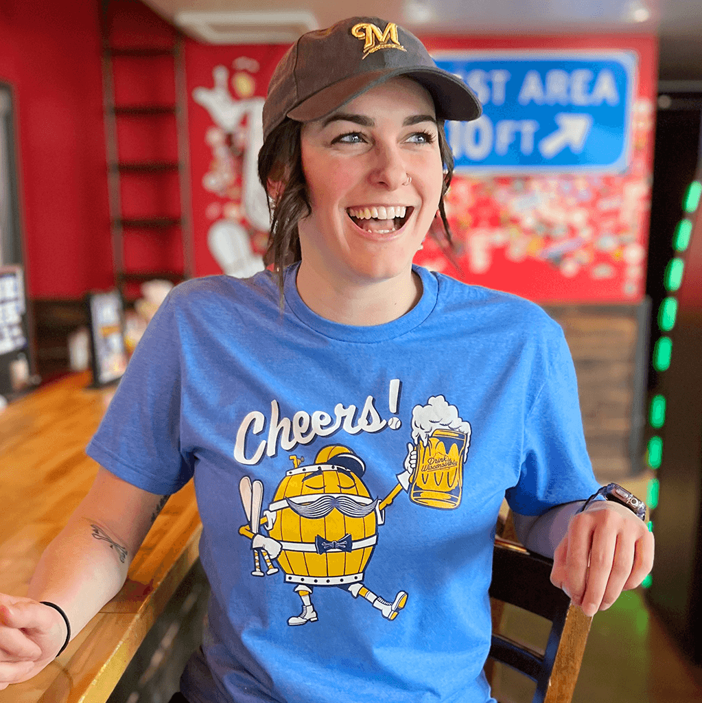 Cheers Thirston Blue Milwaukee Unisex Baseball T Shirt