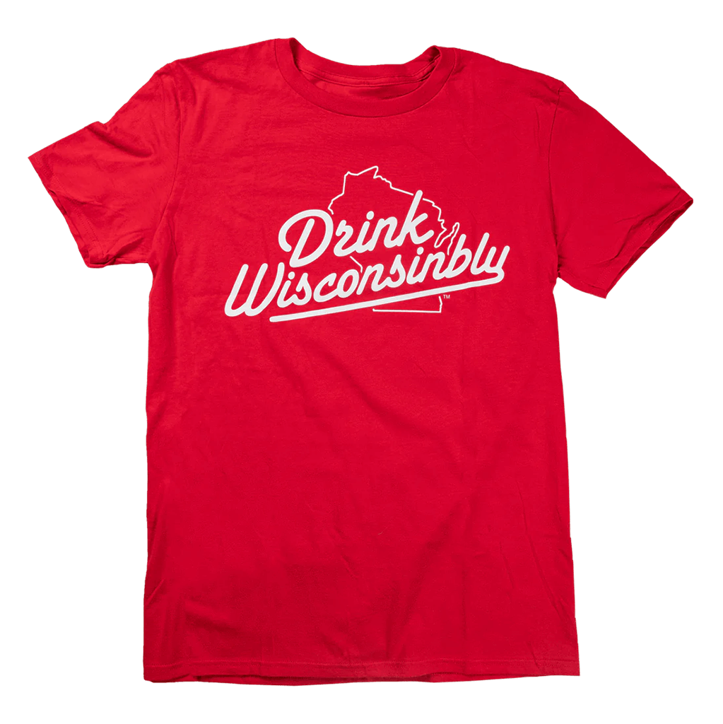 Drink Wisconsinbly Classic Red T-Shirt