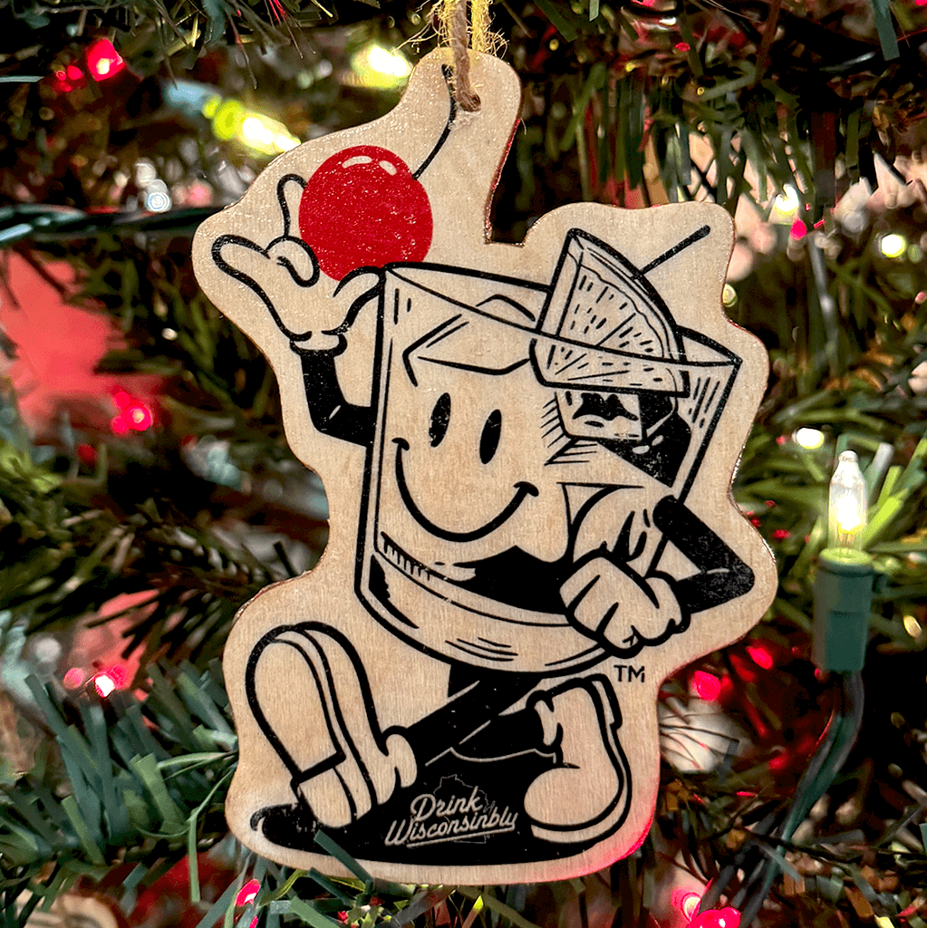 Happy Old Fashioned Christmas Tree Ornament