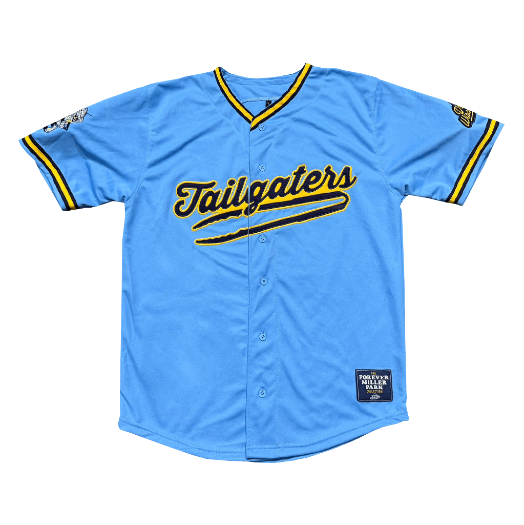 Milwaukee Tailgaters Blue Baseball Jersey