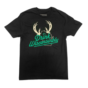 Drink Wisconsinbly Milwaukee Antlers Basketball T-Shirt
