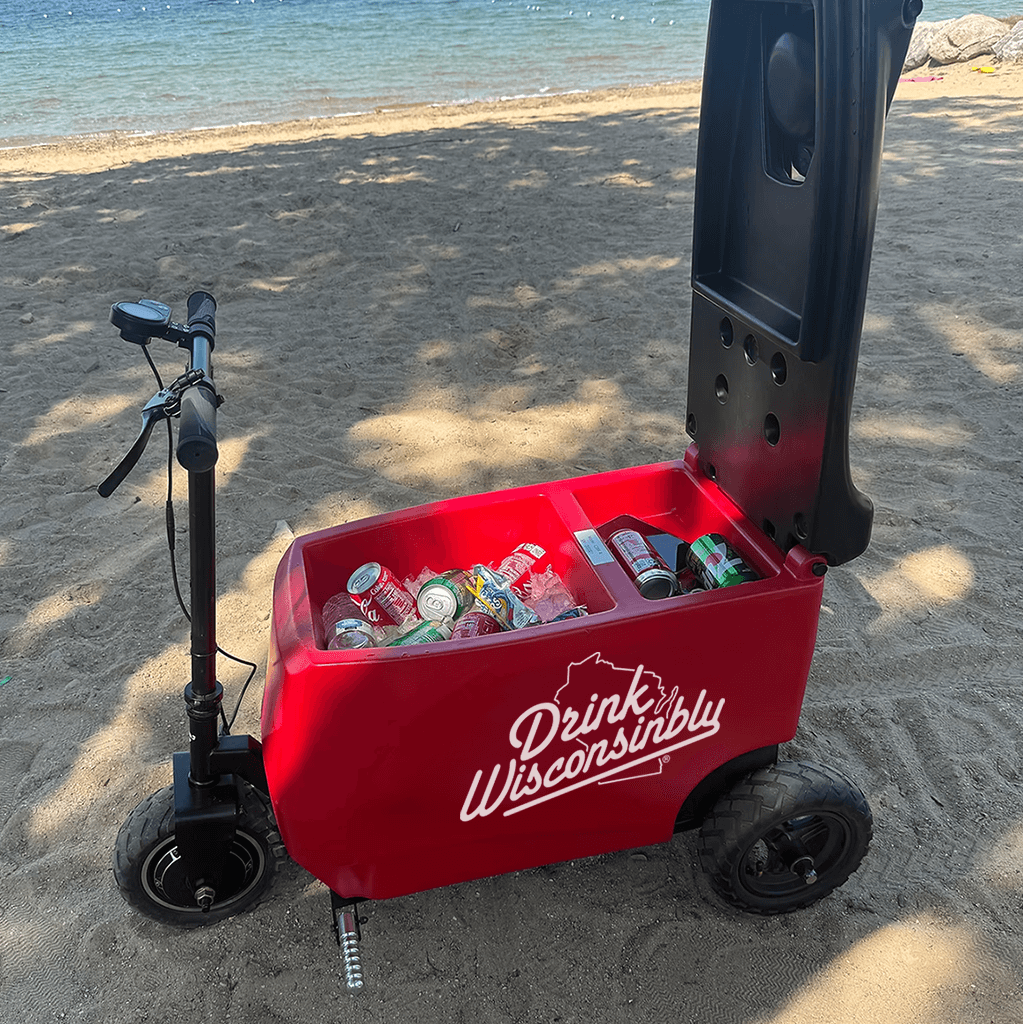 Drink Wisconsinbly Red Rider Mobile Cooler