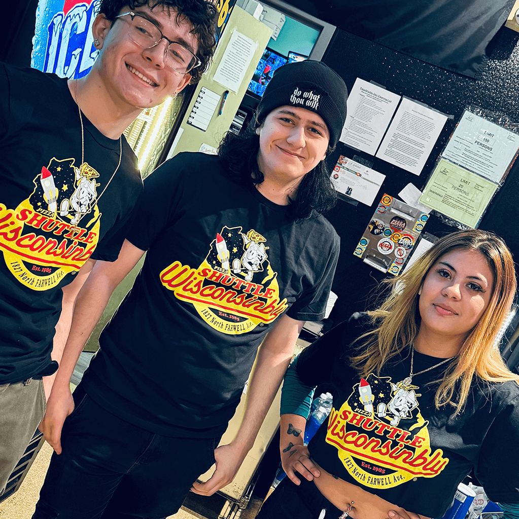 Pizza Shuttle Wisconsinbly T-Shirts