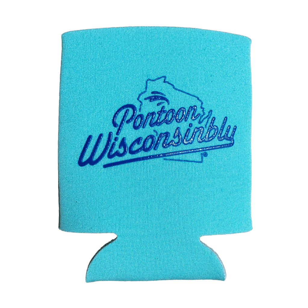Pontoon Wisconsinbly Coozie