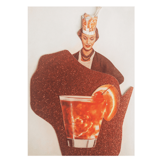 Drink Wisconsinbly Old Fashioned Queen Greeting Card