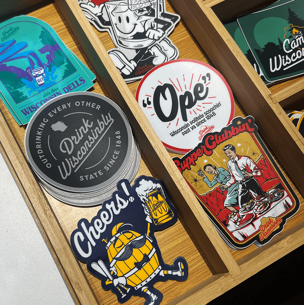 "Outdrinking" Sticker