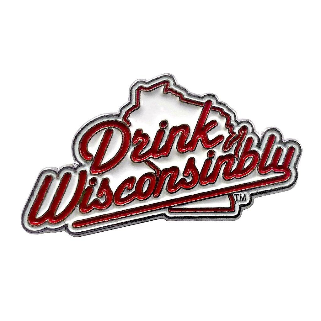 "Drink Wisconsinbly" Lapel Pin