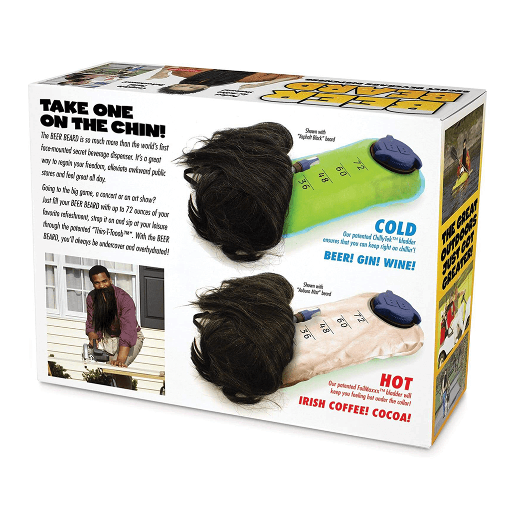 Prank Gift Box Beer Beard Back