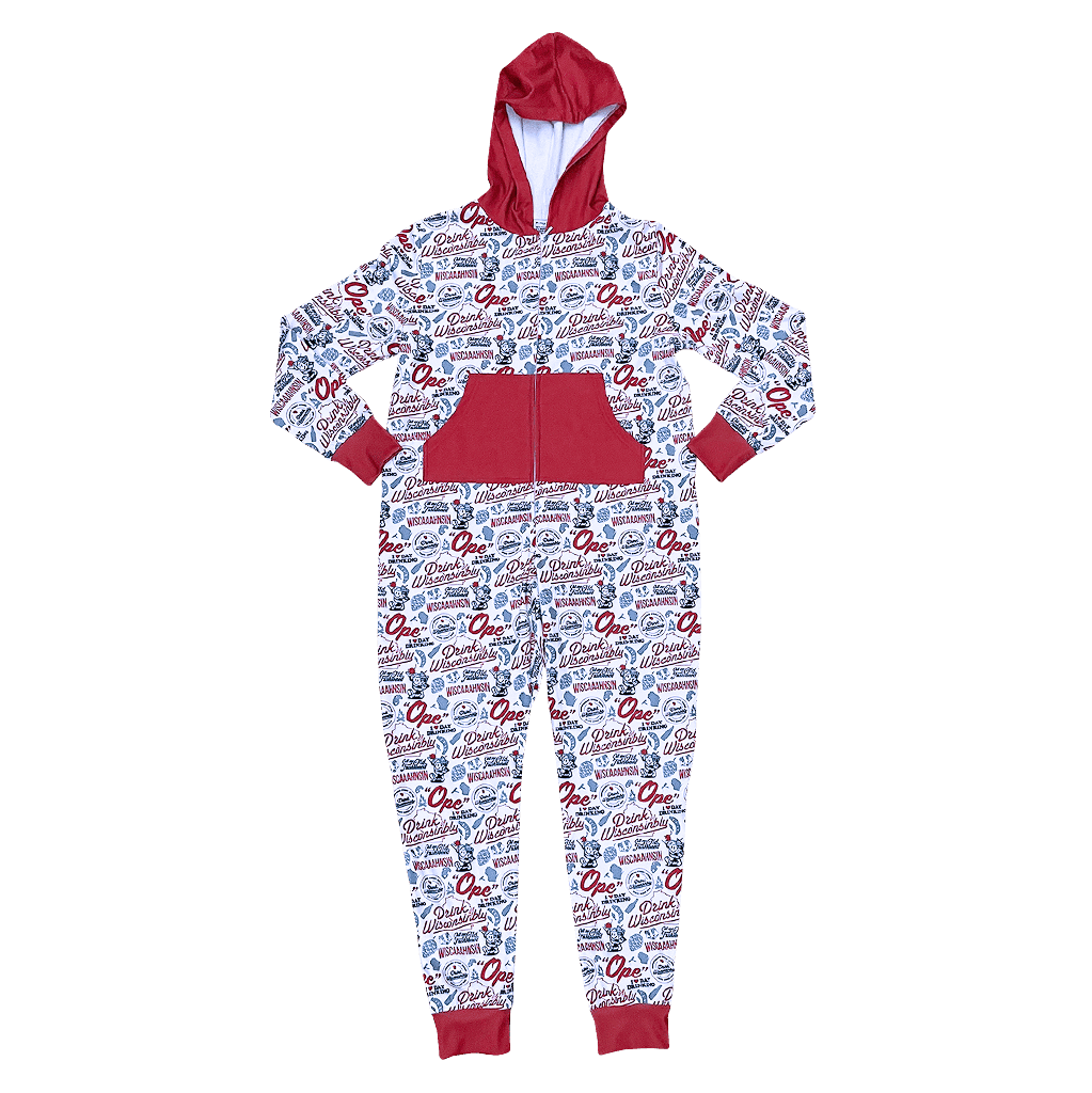 Drink Wisconsinbly Adult Onesie