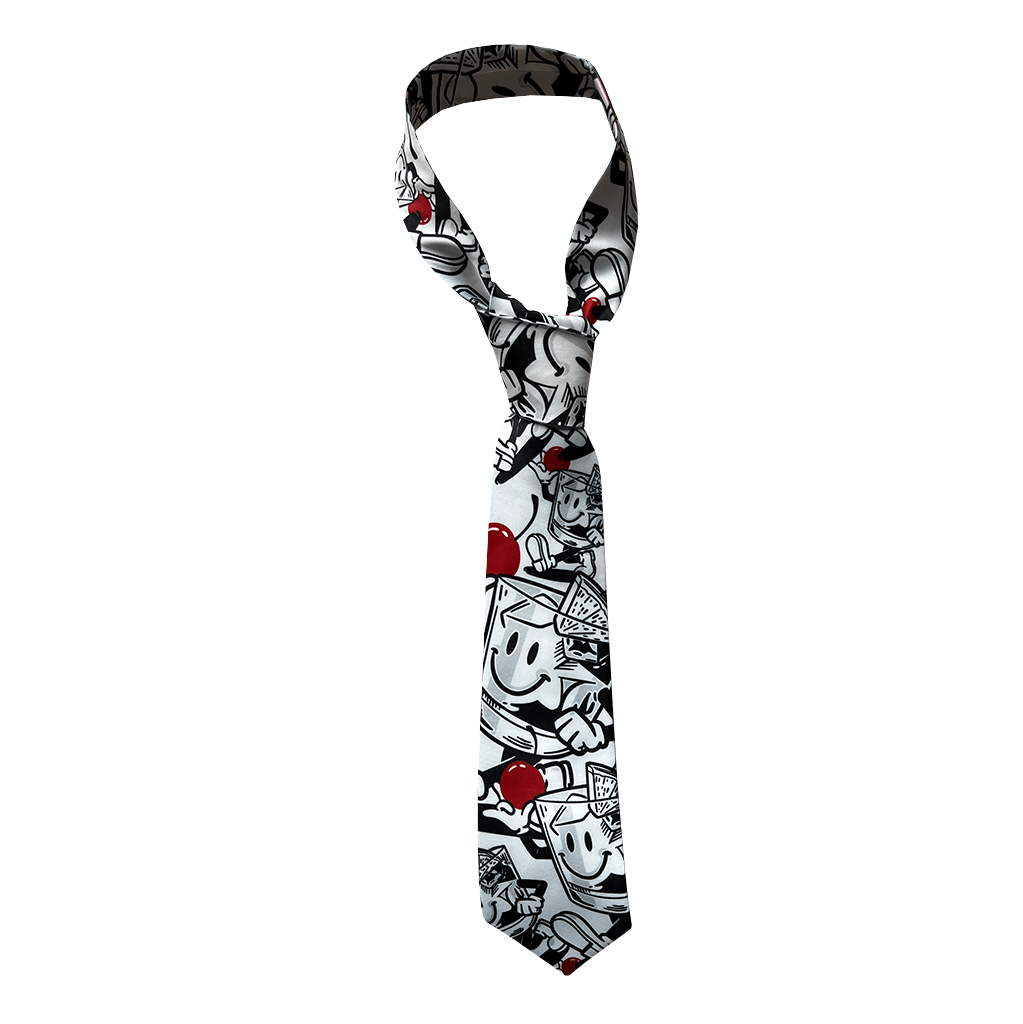 Drink Wisconsinbly Happy Old Fashioned Necktie