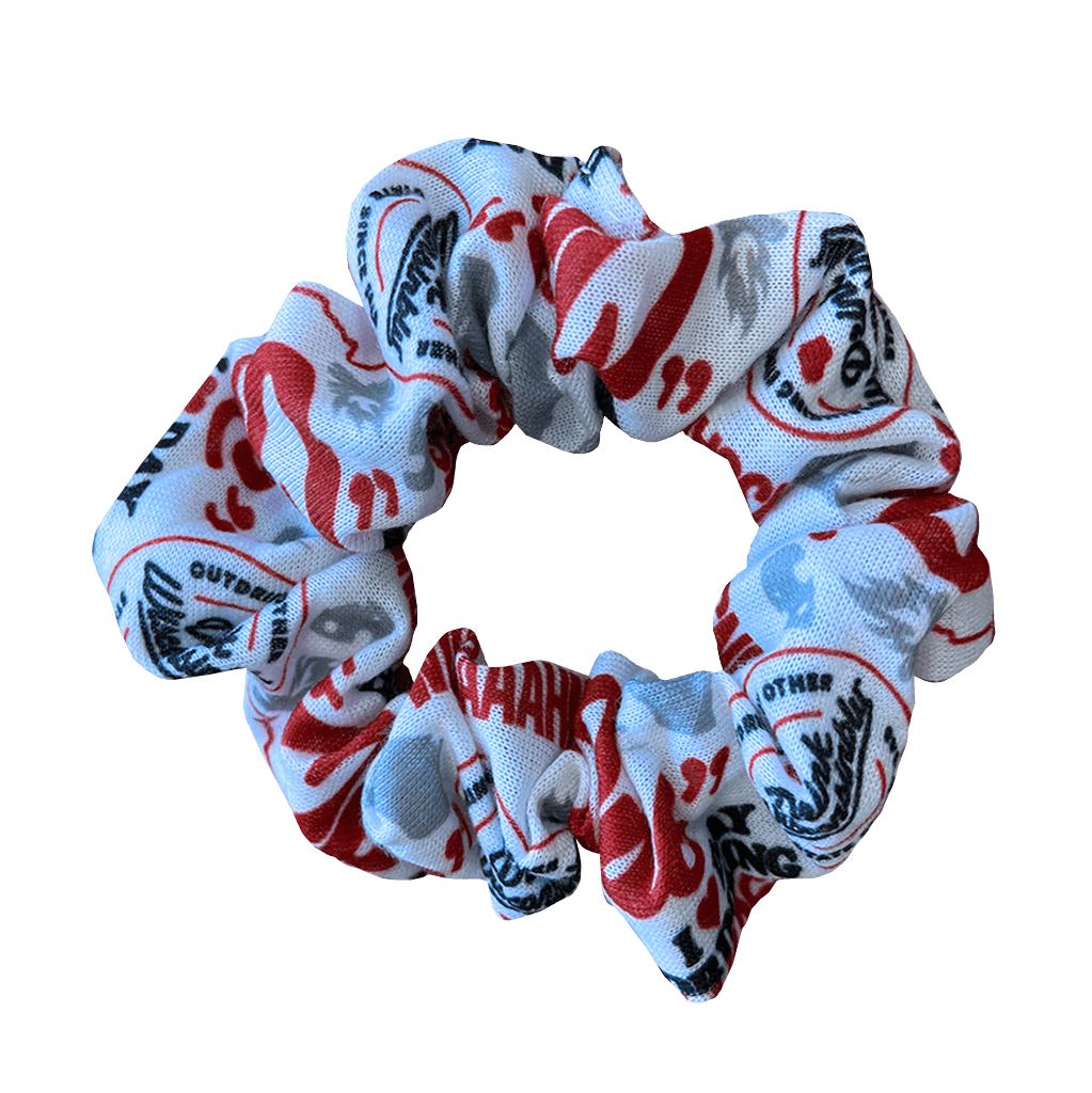 "Happy Old Fashioned" Hair Scrunchie