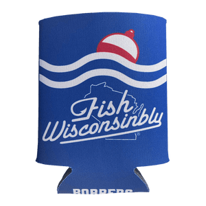 Fish Wisconsinbly Bobber Coozie