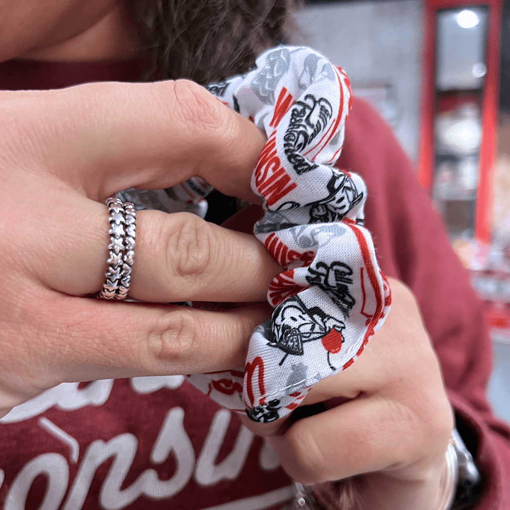 "Happy Old Fashioned" Hair Scrunchie