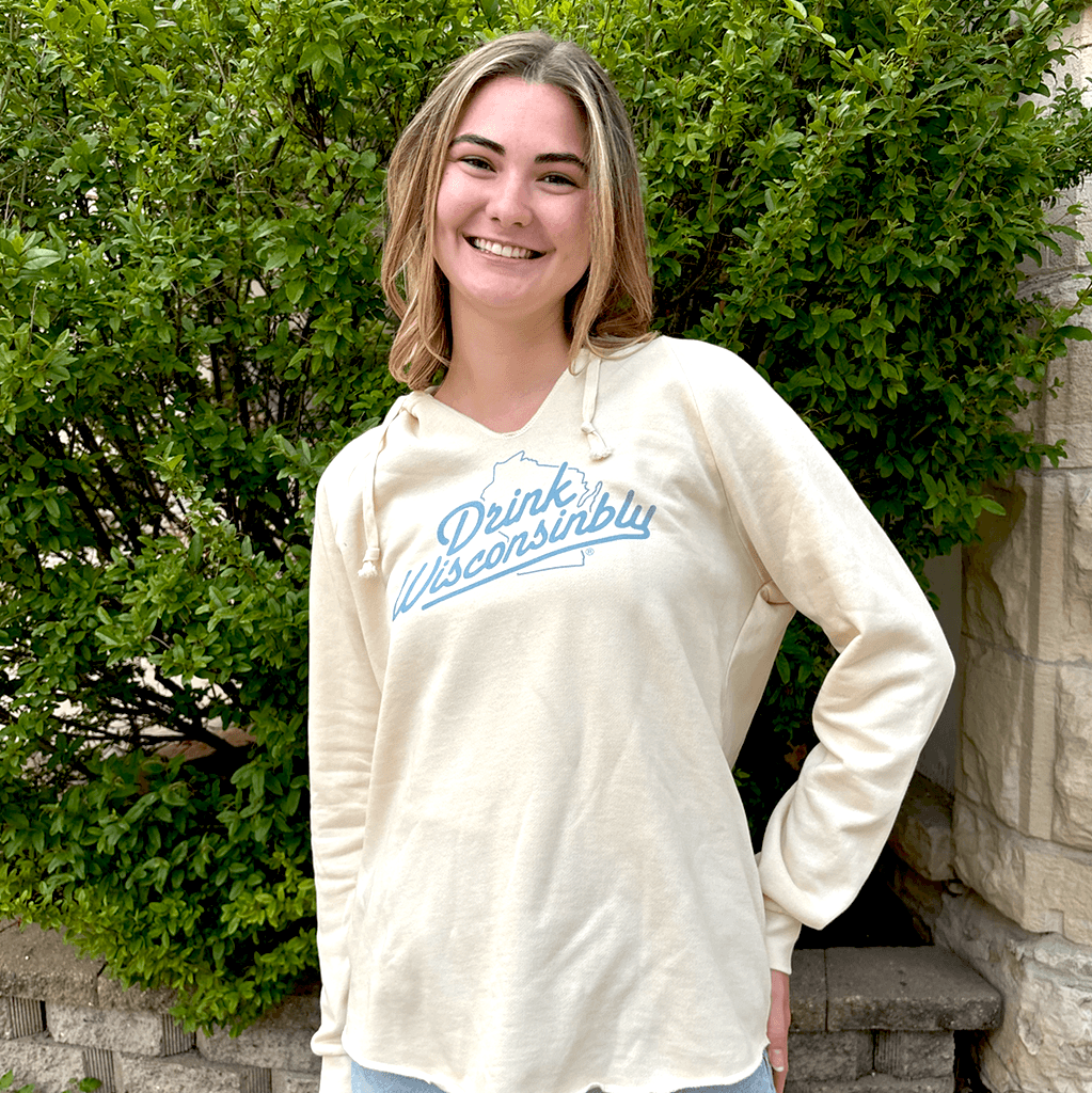 Drink Wisconsinbly Women's Bone Sweatshirt Hoodie