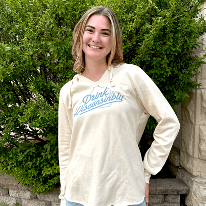 Drink Wisconsinbly Women's Bone Sweatshirt Hoodie