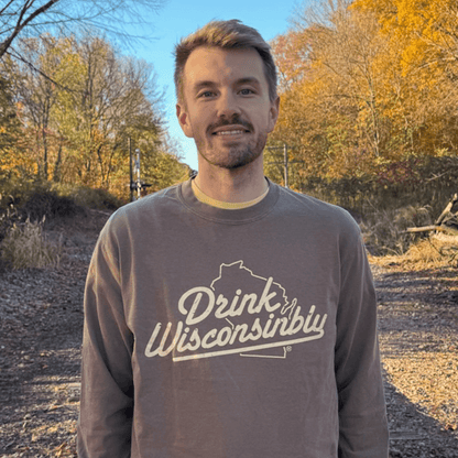 Drink Wisconsinbly Unisex Espresso Long Sleeve