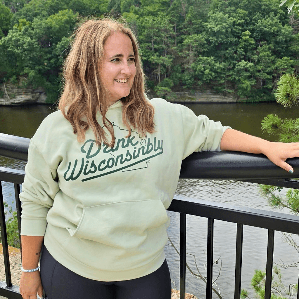 Drink Wisconsinbly Honey Dew Hoodie
