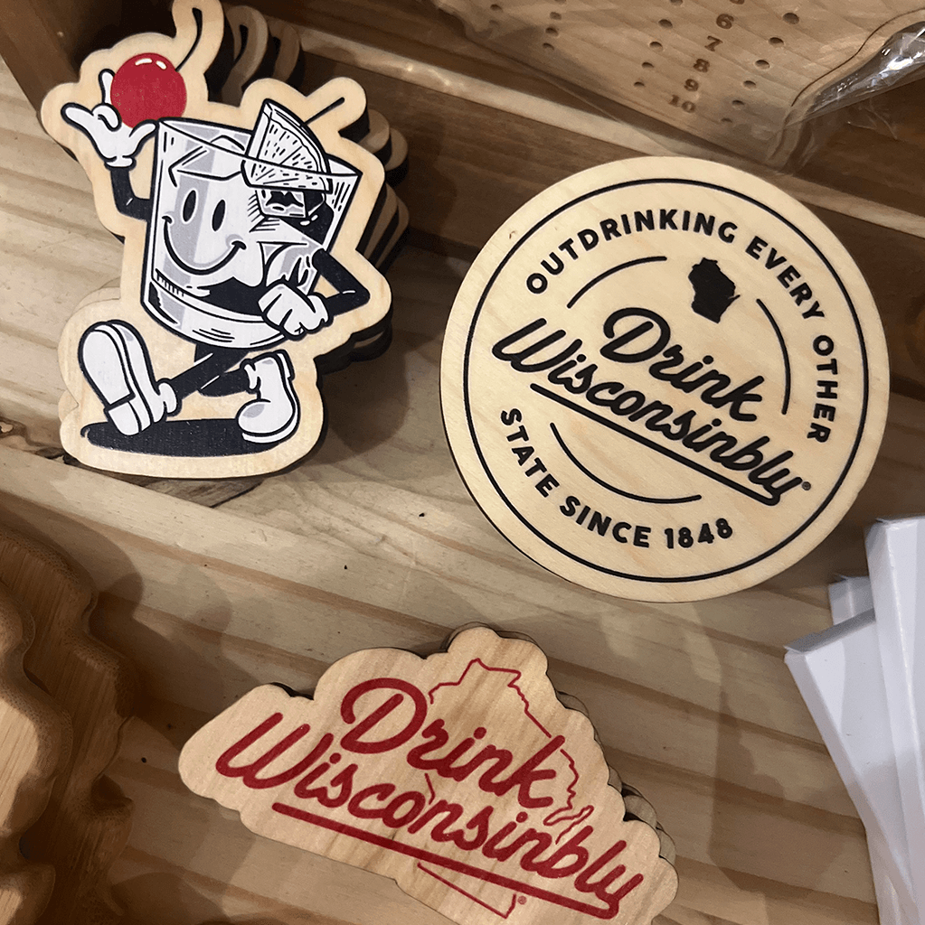 "Outdrinking" Coaster Bottle Opener