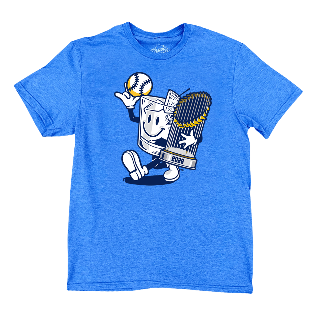 Drink Wisconsinbly Happy Champion Milwaukee Baseball T-Shirt