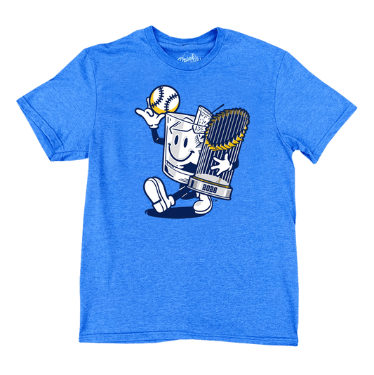 Drink Wisconsinbly Happy Champion Milwaukee Baseball T-Shirt