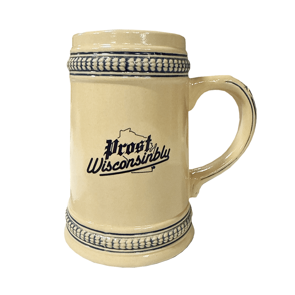 Prost Wisconsinbly Ceramic Stein