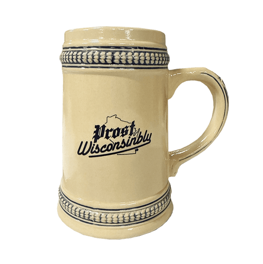 Prost Wisconsinbly Ceramic Stein