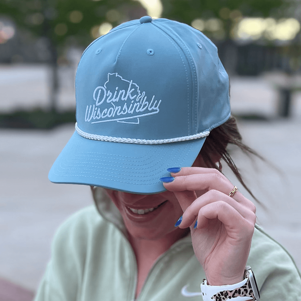 Smoke Blue Rope Hat