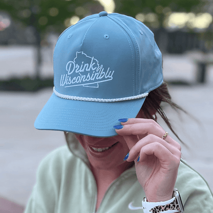Smoke Blue Rope Hat
