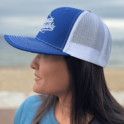 Tailgate Wisconsinbly Blue Trucker Hat