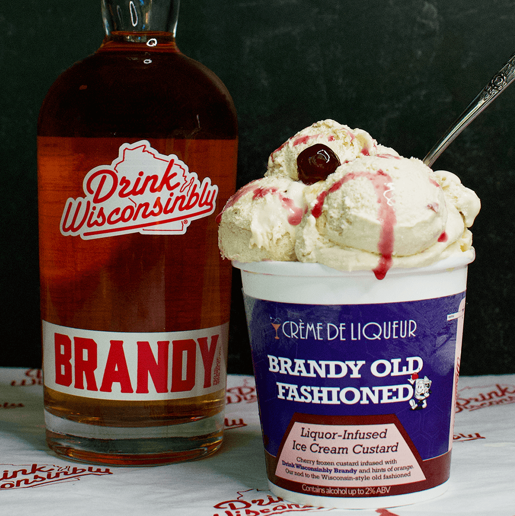Brandy Old Fashioned Ice Cream Custard