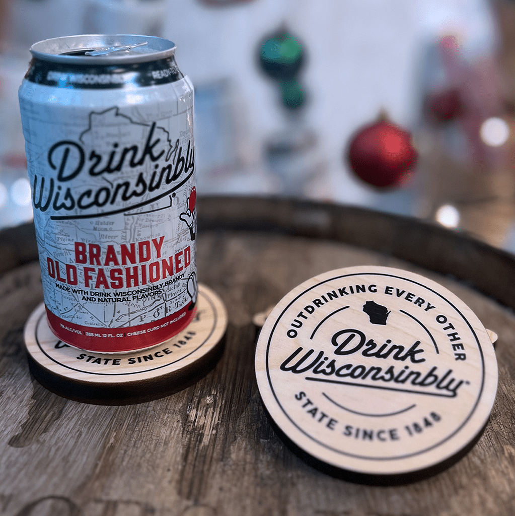 "Outdrinking" Coaster Bottle Opener