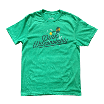 Dink Wisconsinbly Unisex Pickleball T-Shirt