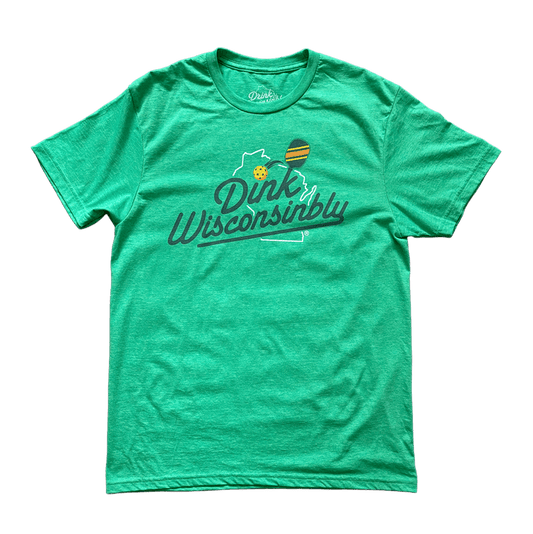 Dink Wisconsinbly Unisex Pickleball T-Shirt
