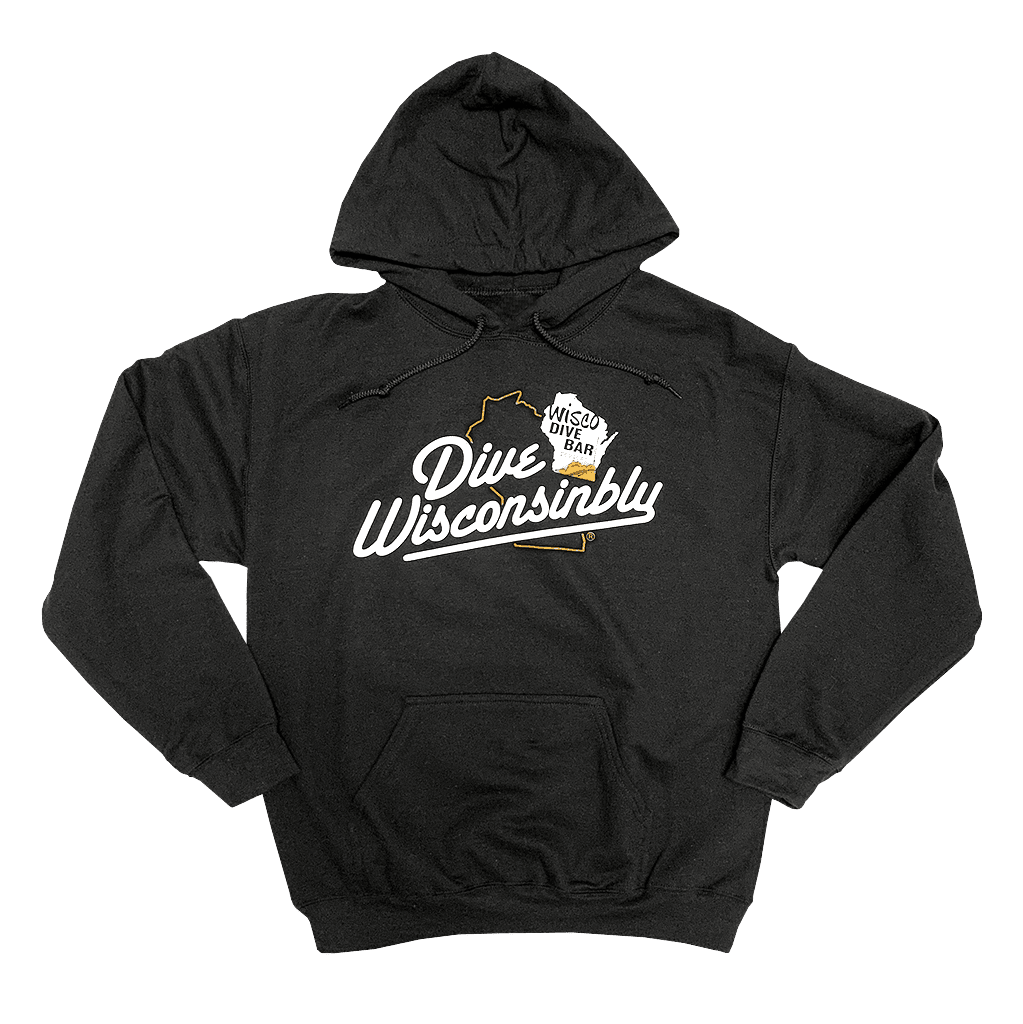 Dive Wisconsinbly Wisco Dive Bar Reviews Hoodie