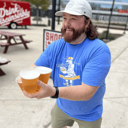 Milwaukee County Stadium Two-Fisted Slopper T-Shirt
