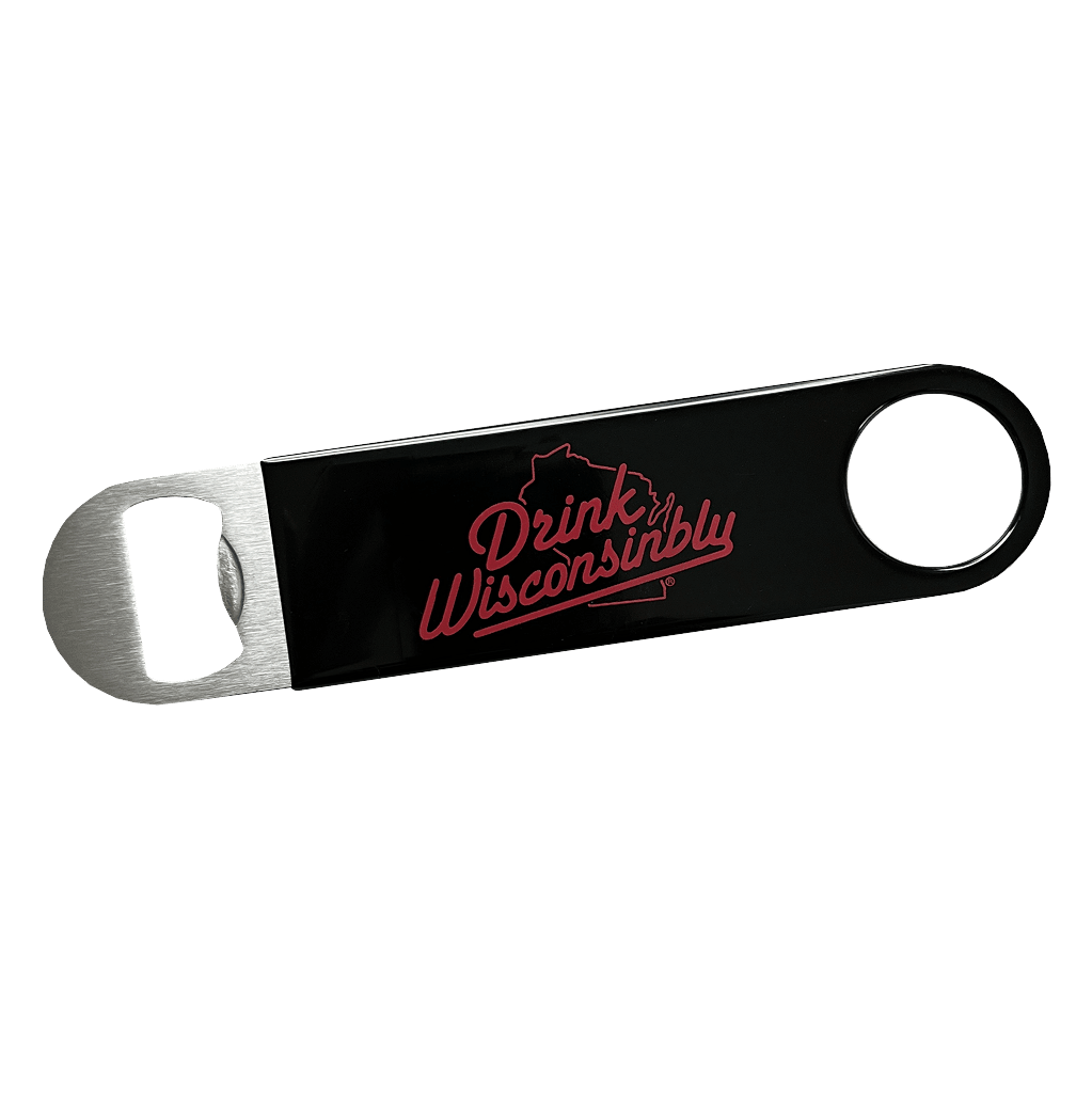 Drink Wisconsinbly Flat Bottle Opener