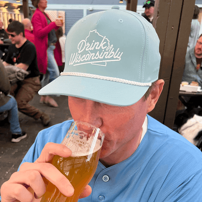 Smoke Blue Rope Hat