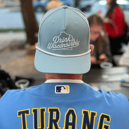 Smoke Blue Rope Hat