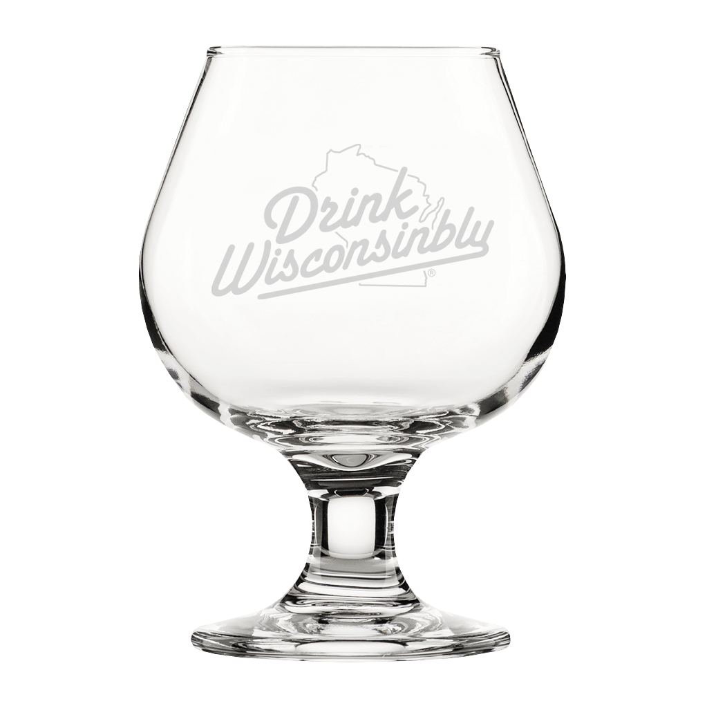 Drink Wisconsinbly Snifter Glass