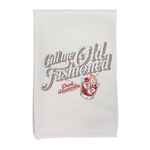 Drink Wisconsinbly Old Fashioned Towel