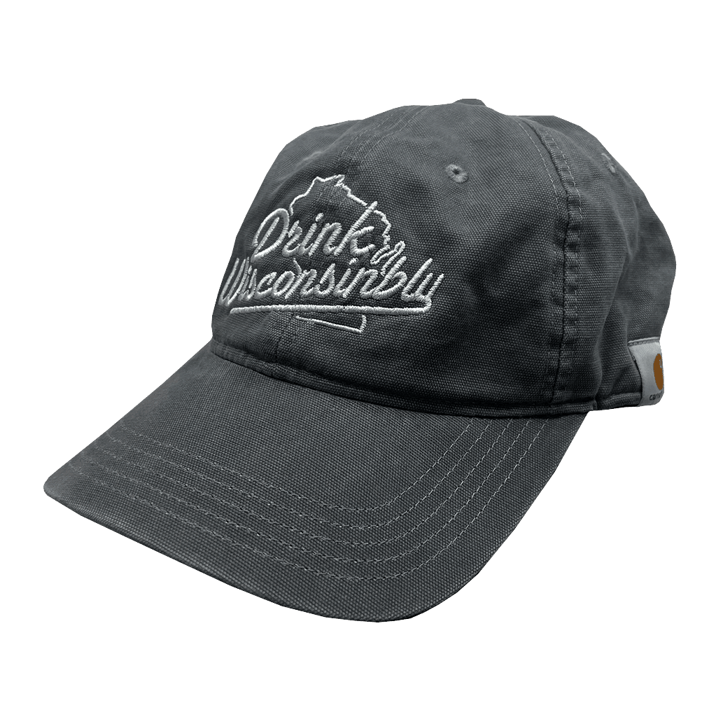 Drink Wisconsinbly Carhartt® Gray Hat
