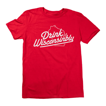 Drink Wisconsinbly Classic Red T-Shirt