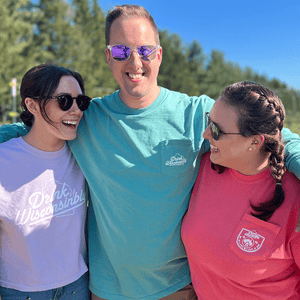 Drink Wisconsinbly Seafoam State of Mind Unisex Long Sleeve