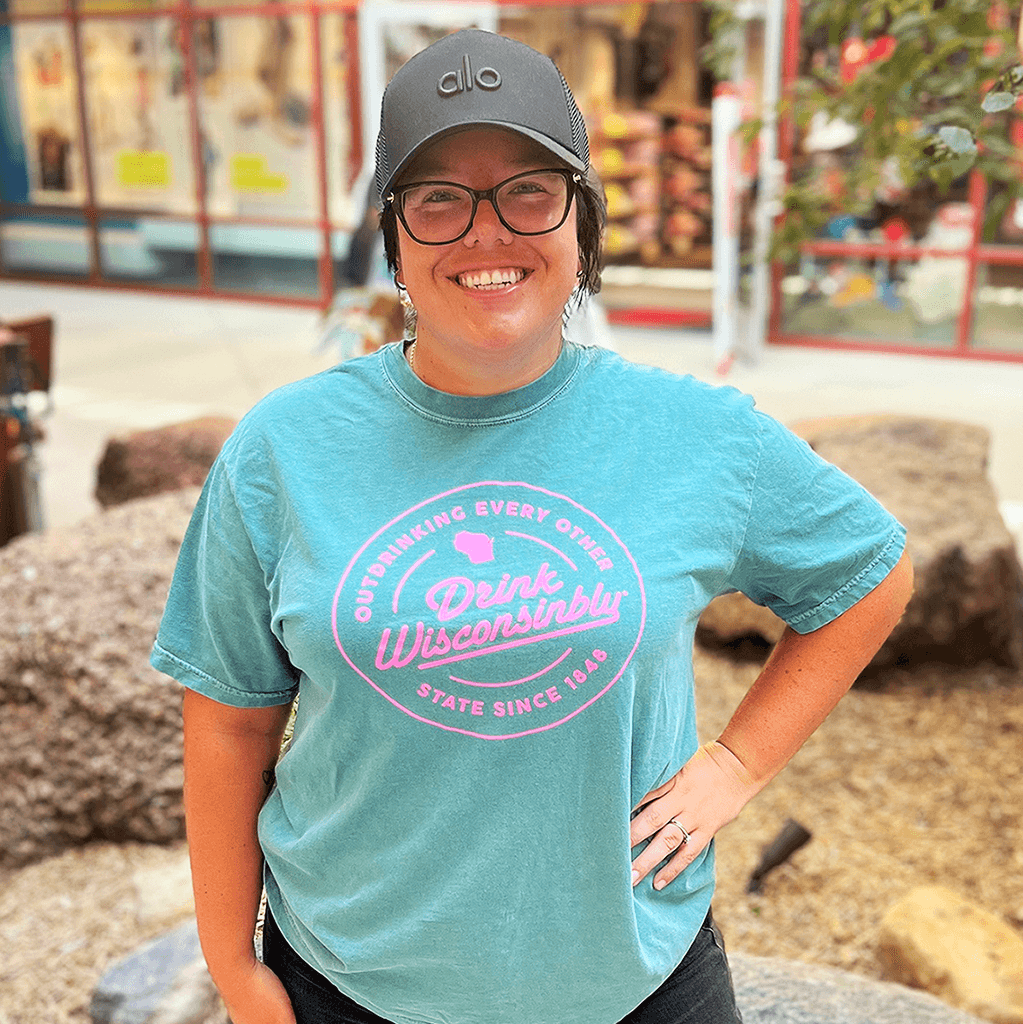 Drink Wisconsinbly Emerald Outdrinking T Shirt